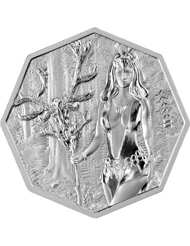 SEERESS Witchcraft 1 Oz Silver Coin 5 Mark Germania 2023