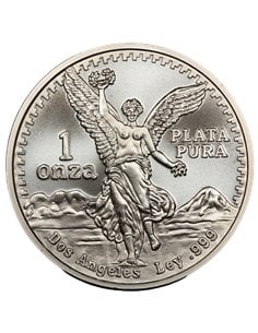 DOS ANGELES Libertad Tribute 1 Oz Silver Coin Mexico 2023
