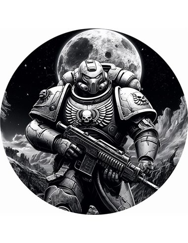 ASTRAL OF WAR Capitaine Kane Space Marine 1 Oz Argent 2023