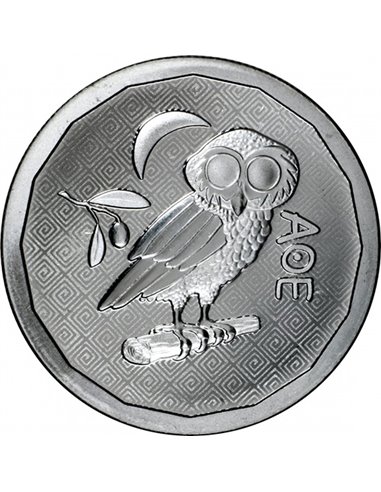 ATHERNIAN OWL 1 Oz Серебро Монета пруф 1 Фунт Святой Елены 2024 г.