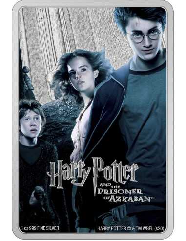 HARRY POTTER AND THE PRISONER OF AZKABAN 1 Oz Silver Coin 2$ Niue 2020