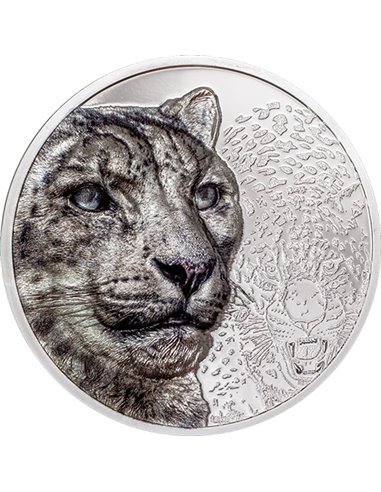 СНЕЖНЫЙ БАРС Wild Монголия 3 Oz Монета Серебро 2000 Тогрог Монголия 2024