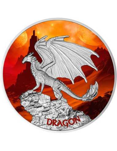 DRAGON Silver Coin 2$ Niue 2020