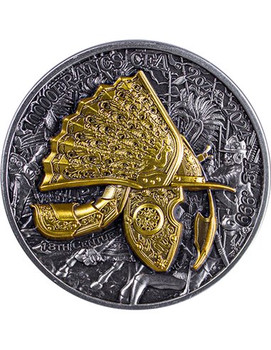 HUSSAR Historia serii wojennej w celu ochrony srebrnej monety 2 Oz 10000 franków Tchad 2024