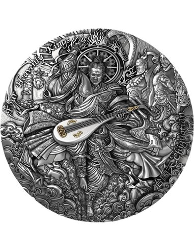 CALYPSO mitologia grecka 2 uncje srebrna moneta 5 $ Niue 2023