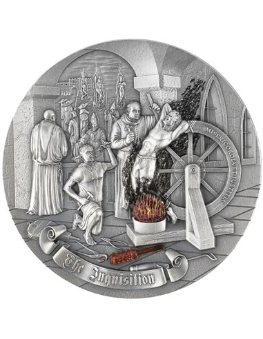 INQUISITION Mistakes of Mankind 2 Oz Silver Coin 5$ Niue 2023
