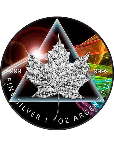 CIEMNA STRONA KRÓLOWEJ Tajemnice i muzyka 1 Oz Srebrna moneta 5 $ Kanada 2023