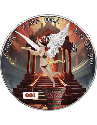 DUSK & DOWN EDITION Libertad 1 Oz Moneda Plata México 2023