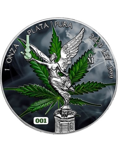 SPLIFERTAD EDITION Libertad 1 Oz Silver Coin Mexico 2023