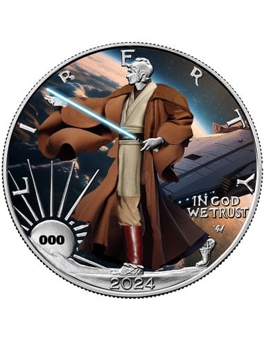 STAR WARS May the 4th Edition 1 Oz Silver Coin 1$ USA 2024