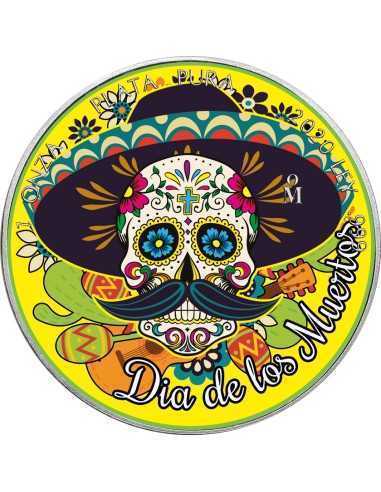DIA DE LOS MUERTOS Day Dead Libertad 1 Oz Silbermünze Mexiko 2020