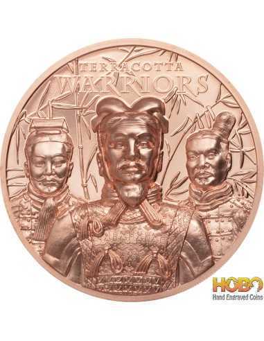 TERRACOTTA WARRIORS Copper Coin 1$ Cook Islands 2021