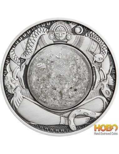 ŁZY KSIĘŻYCA 2 Uncje Srebrna Moneta 2$ Tuvalu 2021