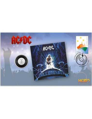 Марка и монеты AC/DC Ballbreaker Австралия 2020 г.