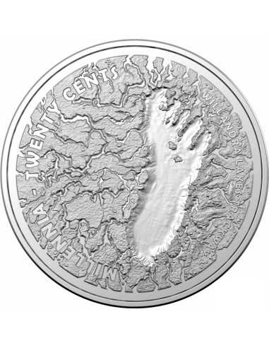 Блистерная монета MUNGO Footprint Australia 2021
