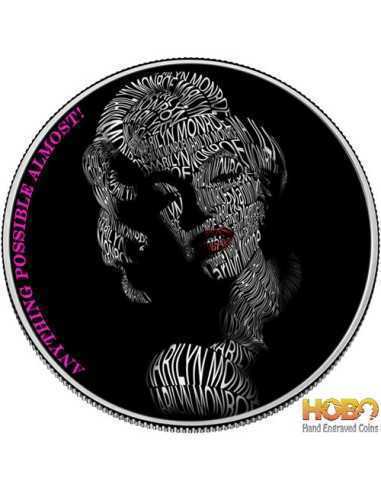 MARILYN MONROE Walking Liberty 1 Oz Silver Coin 1$ USA 2021