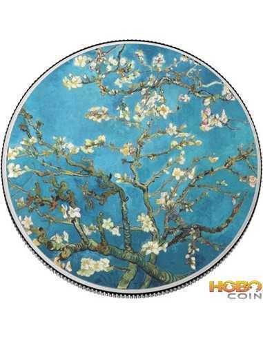 VAN GOGH Almond Blossoms Walking Liberty 1 унция Серебряная монета 1 доллар США 2021