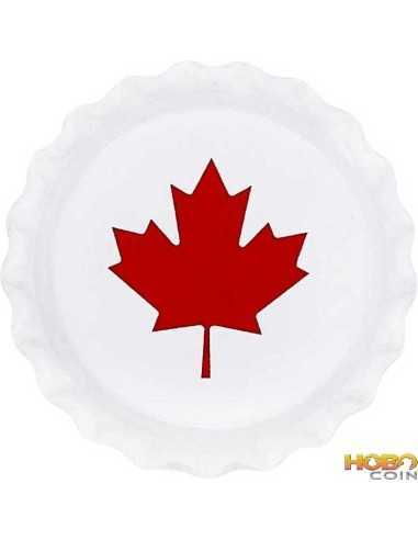 Kanada World Landmarks Kapsel Srebrna moneta Proof 500 franków Czad 2021