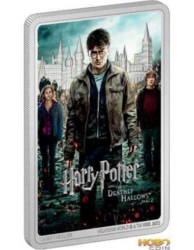 HARRY POTTER AND THE DEATHLY HOLLOWS Part 2 1 OZ Silver Coin 2$ Niue 2021