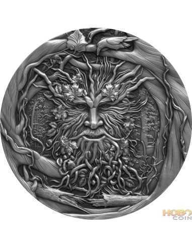 SPIRIT OF THE FOREST 2 Oz Silver Coin 2$ Niue 2021