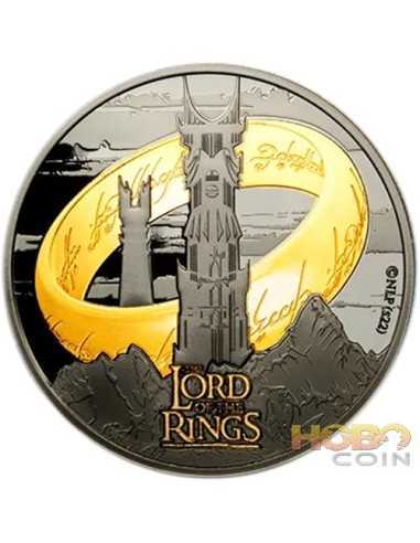 THE ONE RING TO RULE THEM ALL 1 OZ Moneda Plata 5$ Samoa 2022