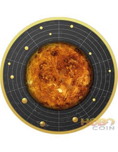 LA TERRA Sistema Solare Moneta Argento 500 Franchi CFA Camerun 2021