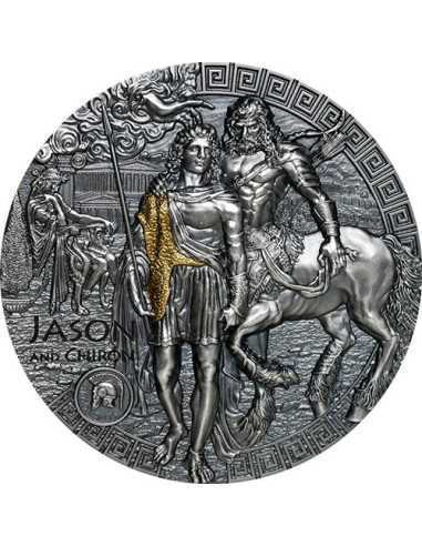 JASON AND CHIRON Argonauts 2 Oz Silver Coin 5$ Niue 2022