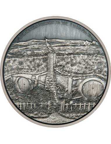 SEIGNEUR DES ANNEAUX The Shire 3 Oz Silver Proof Coin 10$ Niue 2022