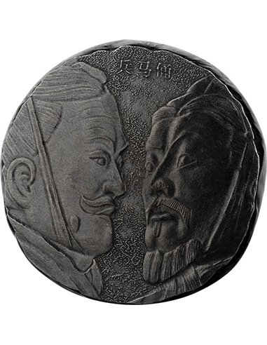 TERRACOTTA WARRIORS 5 Oz Silver Coin 2 Dollars Fiji 2021