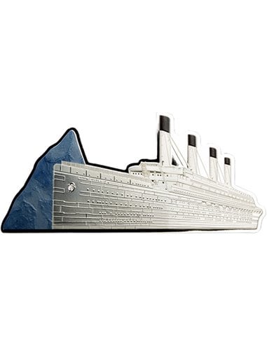 RMS TITANIC Ship of Dreams 110th Anniversary 5 Oz Silver Coin 10$ Solomon Islands 2022