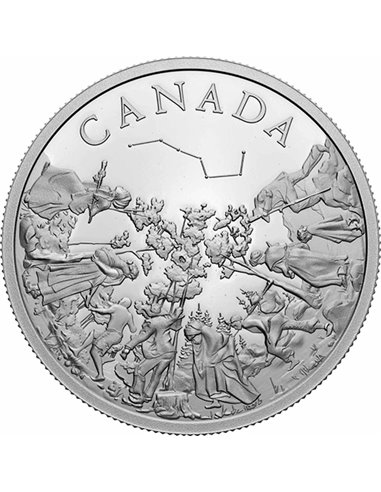 ПОДЗЕМНАЯ ЖЕЛЕЗНАЯ ДОРОГА Серебряная монета в память о черной истории 20$ Канада 2022