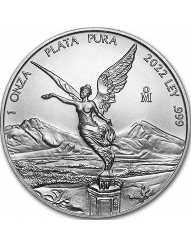 LIBERTAD 1 Oz Moneda Plata Mexico 2021