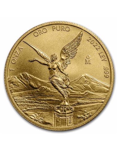 Золотая монета LIBERTAD 1 унция Мексика 2021