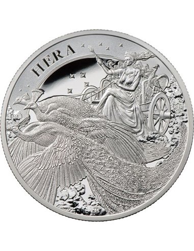 HERA Goddesses 1 Oz Silver Coin 1 Pound Saint Helena 2022