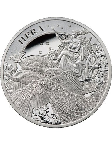 HERA Goddesses Серебряная монета 1 унция 1 фунт Святой Елены 2022