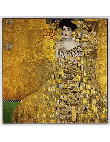 RITRATTO DI ADELE BLOCH BAUER I di Gustav Klimt Moneta Argento 2 Oz 10000 Franchi Ciad 2022
