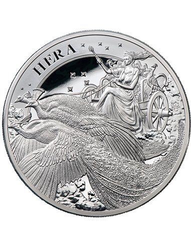 HERA Goddesses 5 Oz Moneda Plata 5 Pound Santa Helena 2022