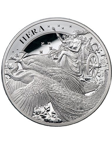 HERA Goddesses 5 Oz Silver Coin 5 Pound Saint Helena 2022