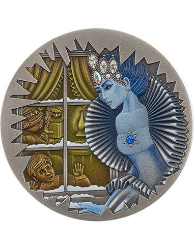 SNOW QUEEN Fairy Tales 1 Oz Silver Coin 1$ Niue 2022