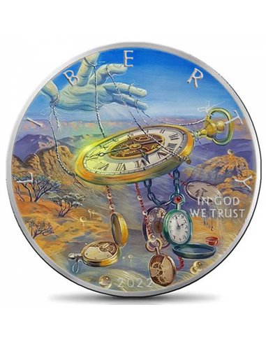 DECADENCE Walking Liberty 1 Oz Silver Coin 1$ USA 2022