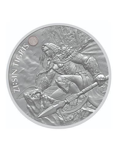 CHIWOO CHEONWANG Zi:Sin 1 Oz Silver Coin 1 Clay Corée du Sud 2022