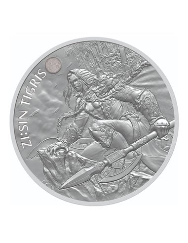 CHIWOO CHEONWANG Zi:Sin 1 Oz Silver Coin 1 Clay South Korea 2022