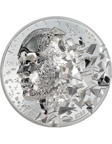 SILVER BURST 2.0 3 Oz Silver Coin 20$ Îles Cook 2022