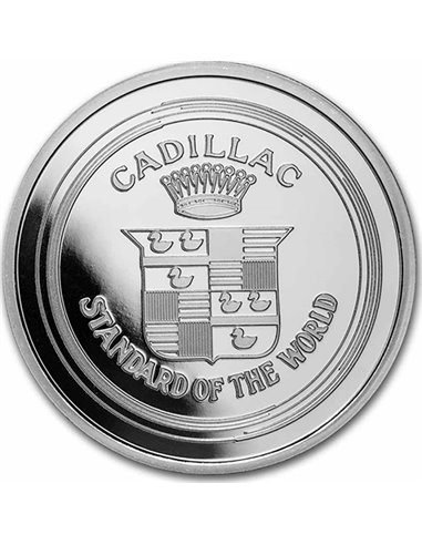 CADILLAC LA MOTHE LOGO 1914 1 uncja srebrny medal 2022