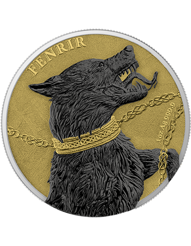 FENRIR GEMINUS Germania Beasts 2 x 1 Oz Moneda Plata 5 Mark Germania 2022