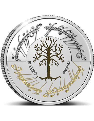 IL SIGNORE DELL'ANELLO Moneta Argento 10 Euro Malta 2022