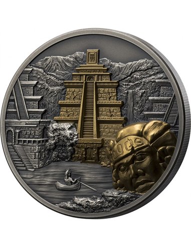 EL DORADO Epic Places Серебряная монета 3 унции 20 $ Острова Кука 2022
