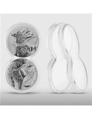 FENRIR Germania Beasts 2 x 1 Oz Silver Coin 5 Mark Germania 2022