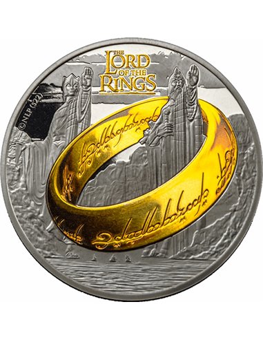 ARGONATH Lord Of The Rings 1 Oz Silver Coin 5$ Samoa 2023