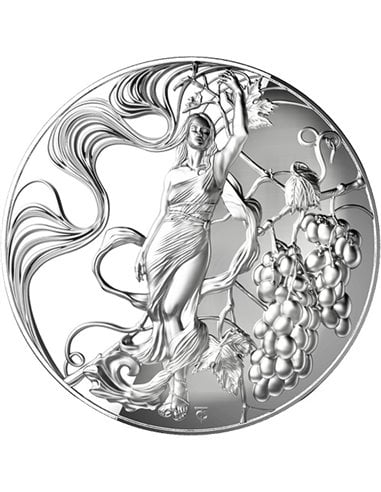 LIBERTY Fortress 2 Oz Silver Coin 5$ Niger 2022
